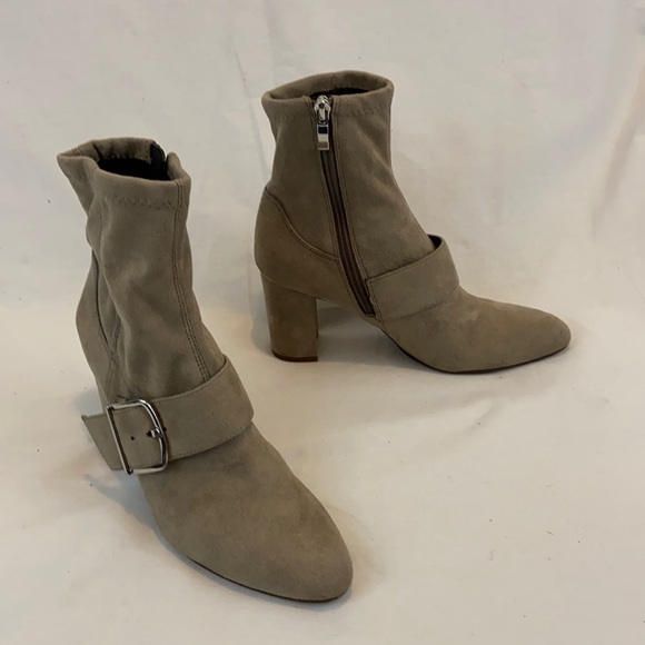 Franco Sarto Women’s Tan Booties Size 6 Medium - Picture 1 of 9